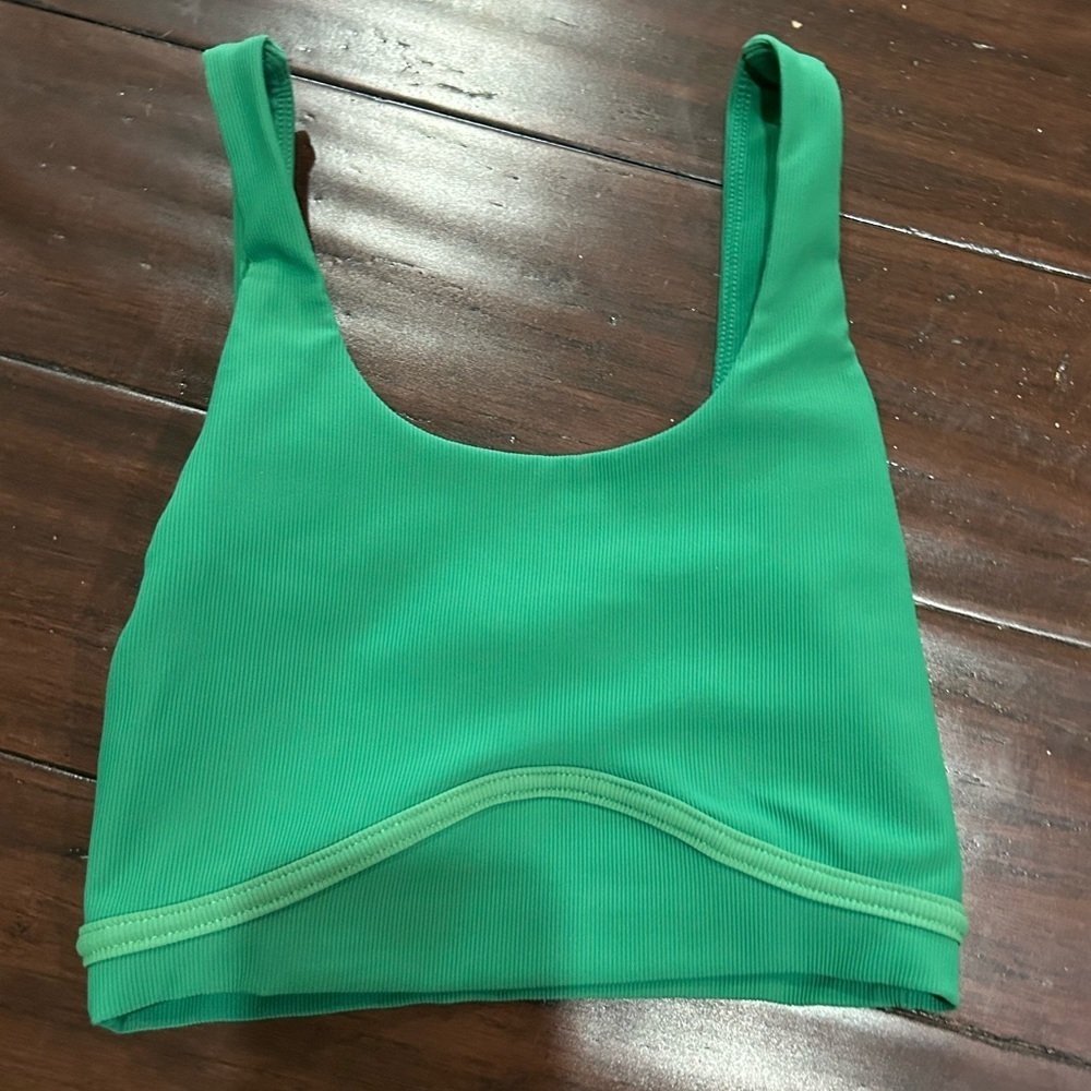 WILO Green Women's Sports Bra Top XS - Picture 3 of 4